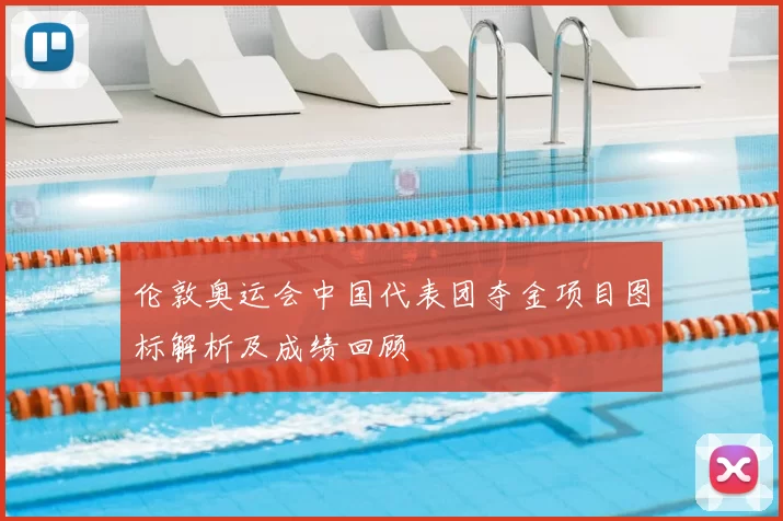 伦敦奥运会中国代表团夺金项目图标解析及成绩回顾